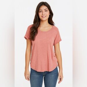 Bobeau Short Sleeve Top